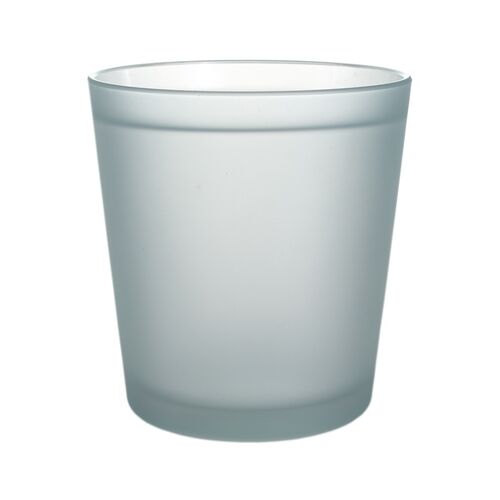 Osłonka szklana storczyk cyntia 13 x 13,5 cm biały satynowy mat CERMAX