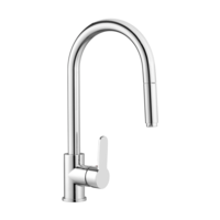 Bateria zlewozmywakowa Elia z wyciąganą wylewką chrom Invena 