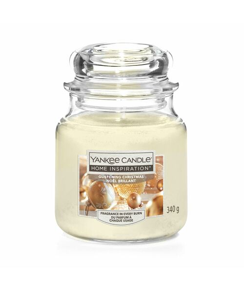Świeca Home Inspiration słoik średni Glistening Christmas Yankee Candle