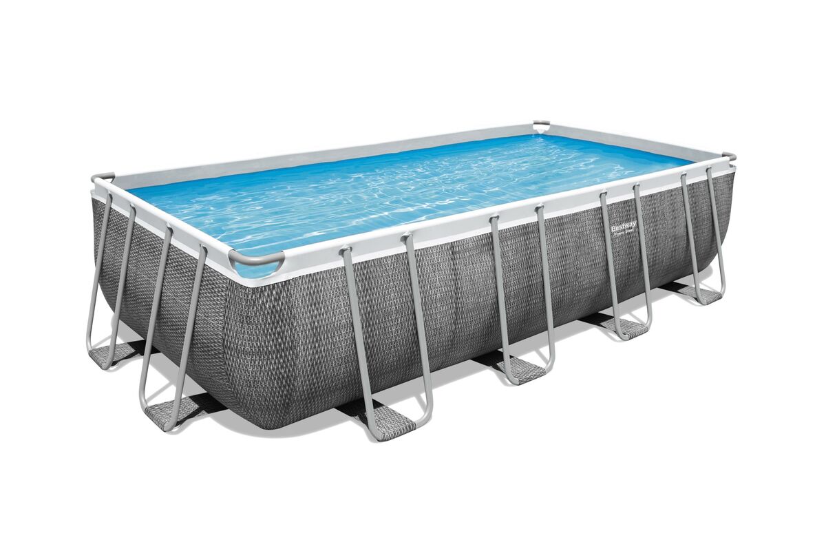 Basen stelażowy prostokątny 488 x 244 x 122 cm Bestway
