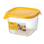 Pojemnik kwadratowy FG 0,45 l żółty