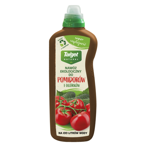 Nawóz w płynie ekologiczny do pomidorów, ogórków i ziół 1 l Target