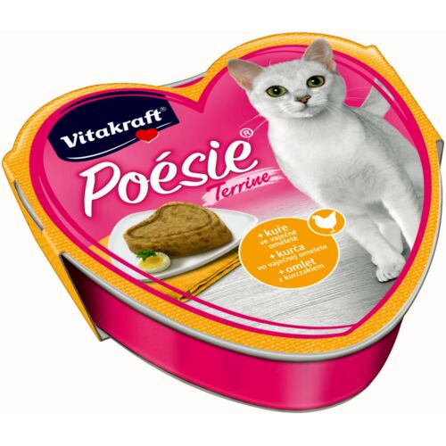Karma dla kotów Poesie omlet kurczak 85 g Vitakraft