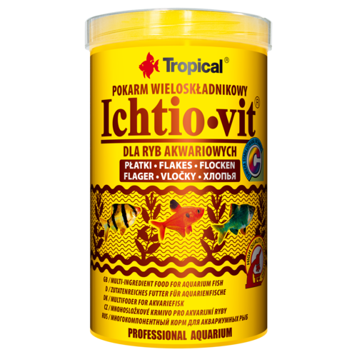 Pokarm dla ryb Ichtio-Vit płatek 1000 ml / 200 g Tropical