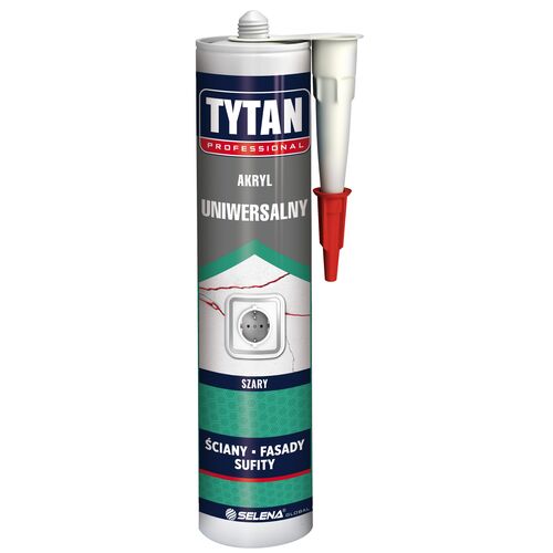 Akryl uniwersalny 280 ml szary TYTAN PROFESSIONAL