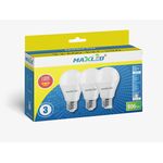 Żarówka LED E27 A60 10 W 3000 K 806 lm3 sztuki