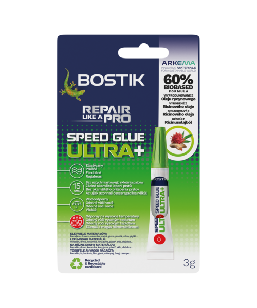 Klej SPEED GLUE ULTRA+ 3 g BOSTIK