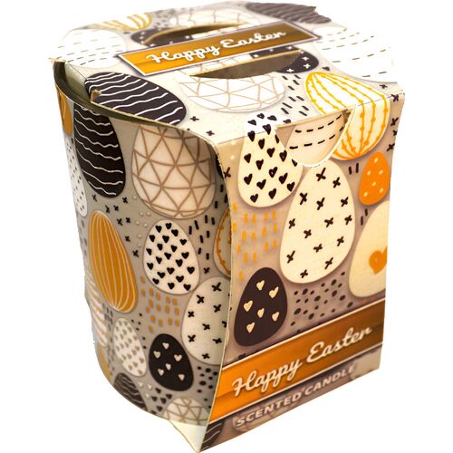 Świeca w szkle zapachowa Verona Szare Jajka Wielkanocne