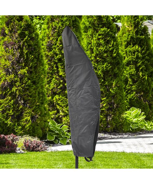 Pokrowiec premium na parasol szary