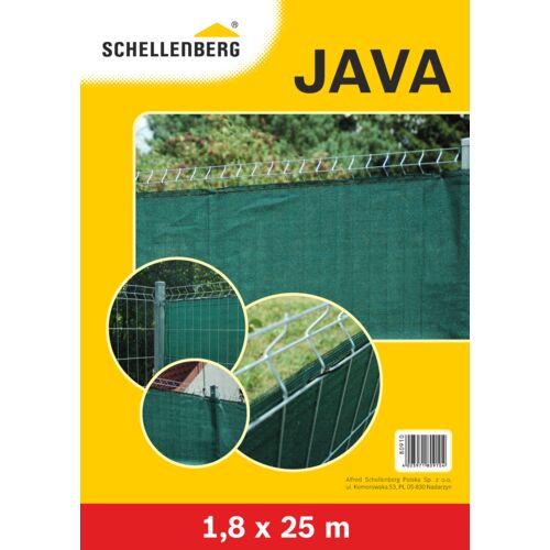 Osłona ogrodzeniowa Java 1,8 x 25 m rolka