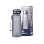 Butelka filtrująca City 800 ml szara