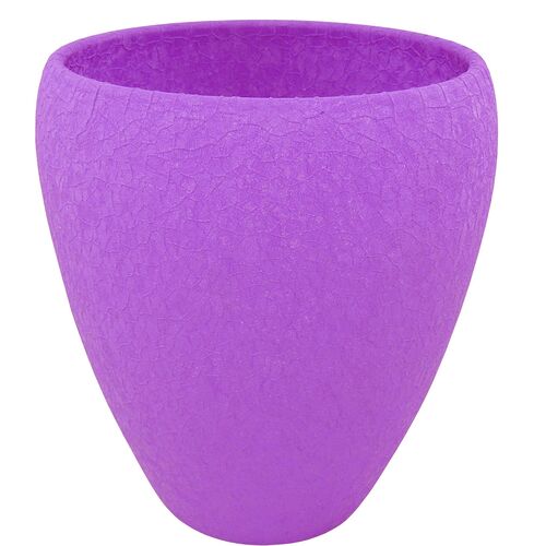 Osłonka storczyk lizard ceramiczna 14 cm lila CERMAX