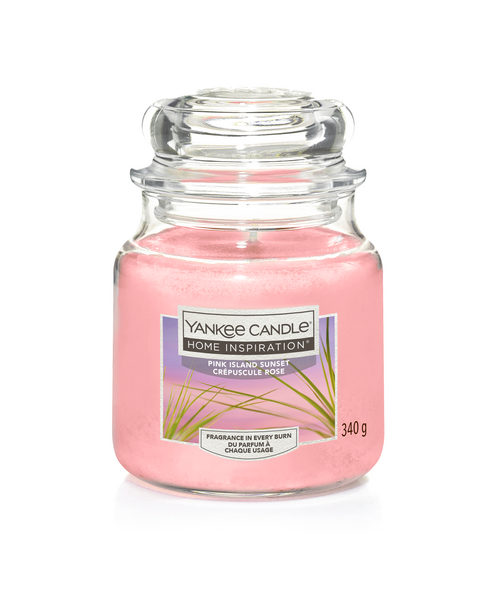 Świeca Yankee Candle Home Inspiration słoik średni Pink Island Sunset