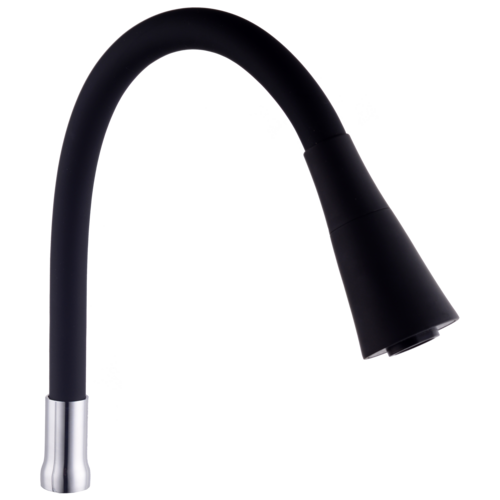 Wylewka do baterii zlewozmywakowej Laguna czarna