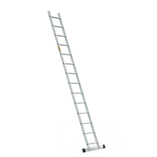 Drabina przystawna aluminiowa 14 stopniowa PRO tłoczona 150 kg DRABEST