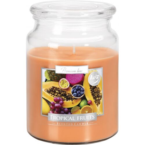 Świeca zapachowa w szkle SND99 owoce tropikalne Bispol