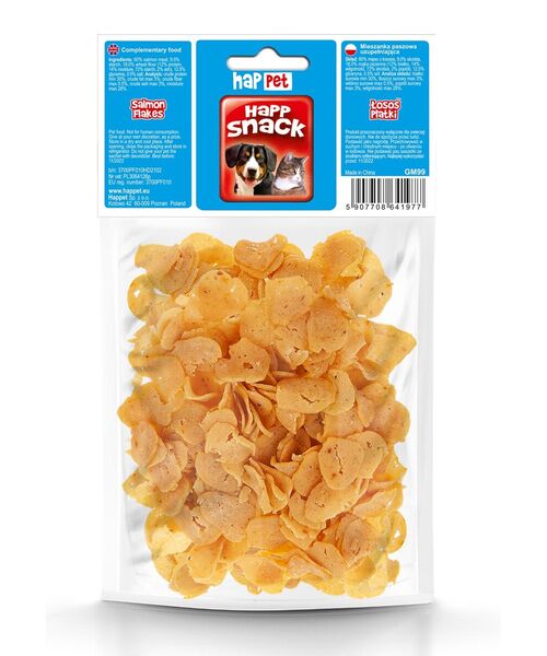 Łosoś płatki 100 g GM99 Happet