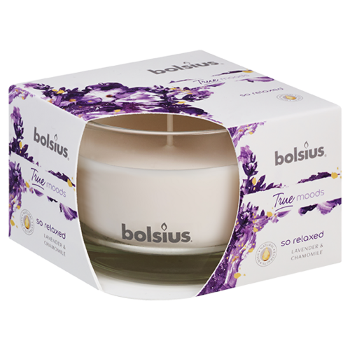 Świeca zapachowa w szkle 63/90 True Moods So Relaxed Bolsius