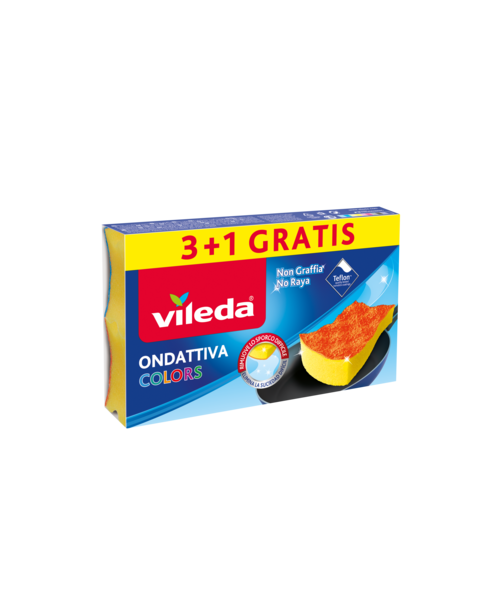 Zmywak Pur Active Colors 4 szt. Vileda