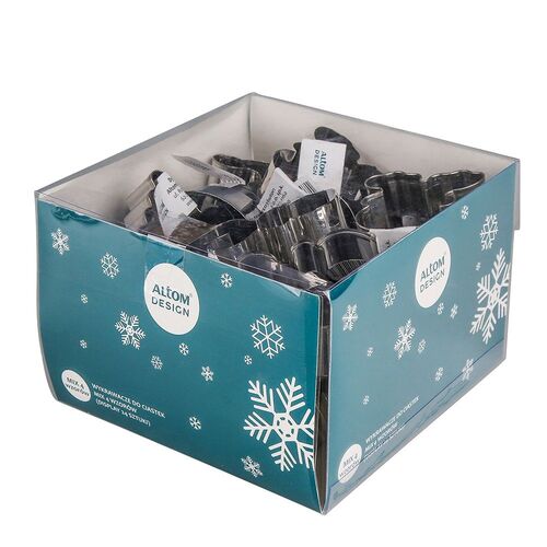 Wykrawacz do ciastek mix 4 wzorów 1 szt.