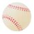 Piłka 90 mm baseball biała