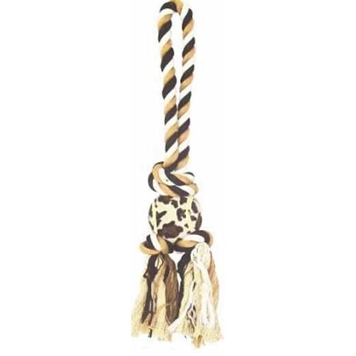 Sznurek biało czarna piłka 40 cm Z540