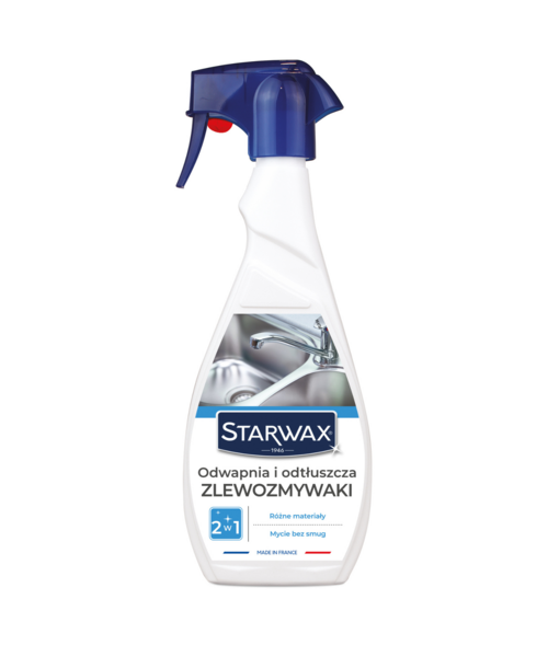 Preparat do czyszczenia Zlewozmywaki, odwapnianie odtłuszczanie 500 ml Starwax