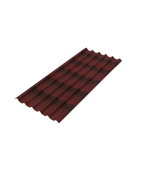 Plyta falista EASYSTYLE DUAL 195 x 82 cm czerwona Onduline