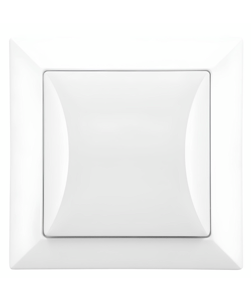 Wyłącznik schodowy Pola 8,1 x 8,1 x 3,5 cm biały