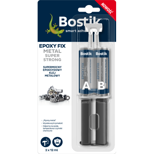 Supermocny epoksydowy klej metalowy 2 x 12 ml