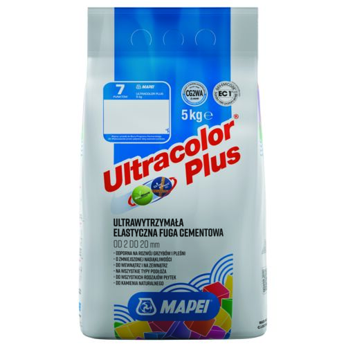 Fuga Ultracolor Plus 100 Biały 5 kg MAPEI