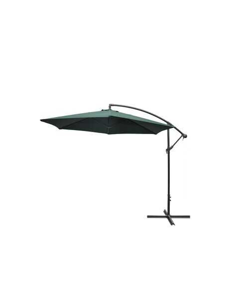 Parasol ogrodowy boczny Banana zielony 3 m