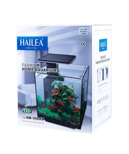 Akwarium QB-30 LED Hailea białe