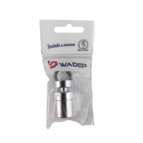 Perlator przegubowy metalowy do wylewek 1/2" - nakręcany WADEP