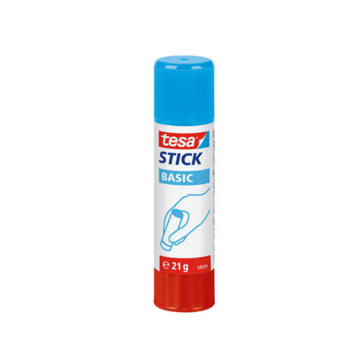 Klej w sztyfcie BASIC do klejenia papieru i tektury 21 g tesa®