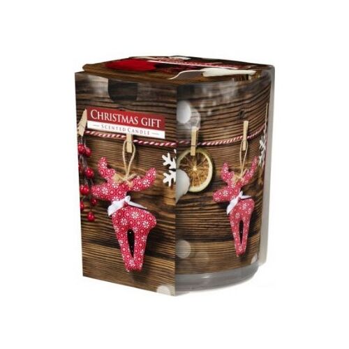 Świeca zapachowa w szkle SN72s Świąteczny prezent Bispol