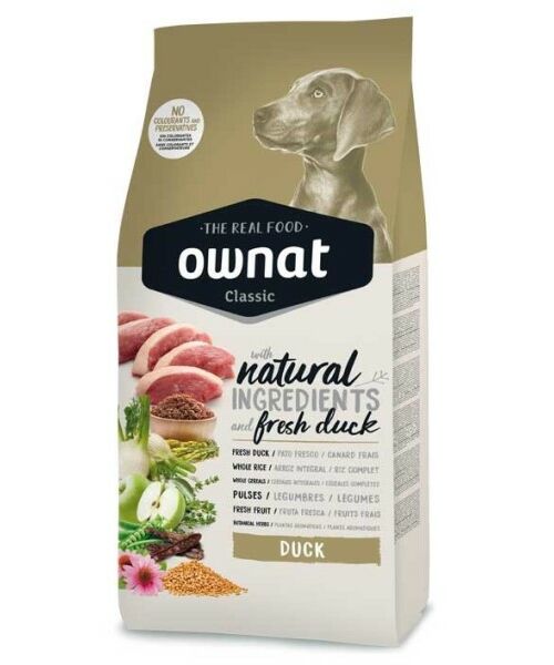 Karma pies CLASSIC Duck 4 kg OWNAT