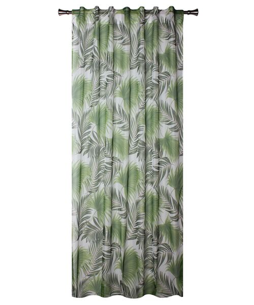Firana PALMAS 140 x 260 cm zielona