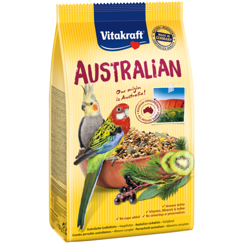 Karma dla ptaków australijskich AUSTRALIAN 750 g Vitakraft