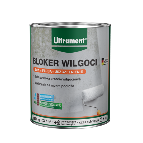 Bloker wilgoci 2,5 kg Ultrament