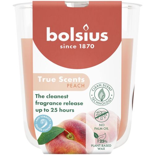 Świeca zapachowa w szkle True Scents Peach 25 h