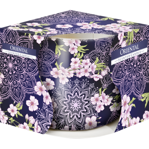 Świeca zapachowa w szkle SN71 orientalny Bispol