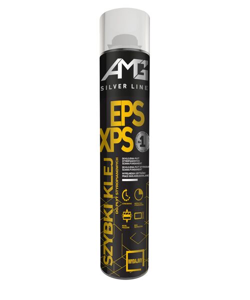 Szybki klej do styropianu EPS/XPS SILVER LINE 750 ml AMG