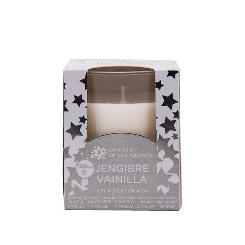 Świeca zapachowa w szkle LCA X-MAS 120 g imbir / wanilia