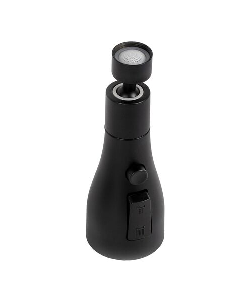 Perlator do baterii z przegubem czarny XL1077B Noveen