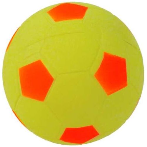Piłka 90 mm football żółta