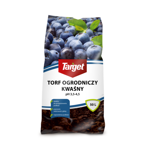 Torf ogrodniczy kwaśny 50 l Target
