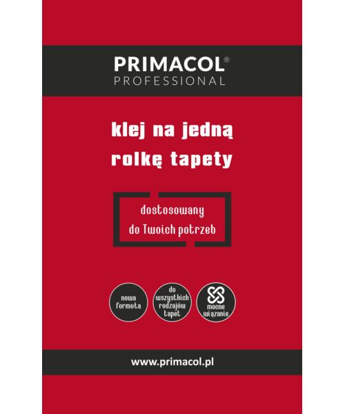 Klej do tapet Primacol NA JEDNĄ ROLKĘ