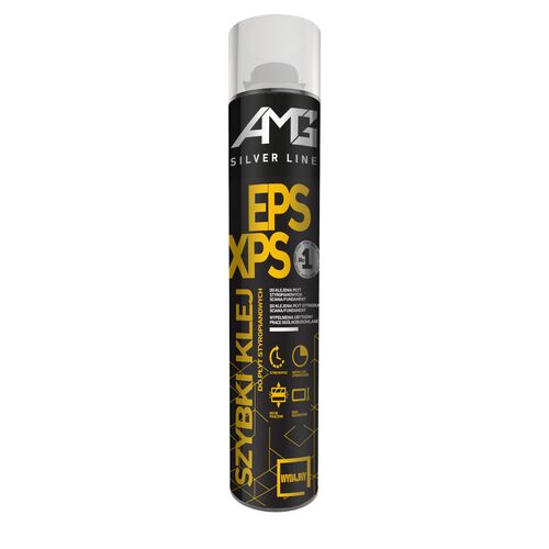 Szybki klej do styropianu EPS/XPS SILVER LINE 750 ml AMG