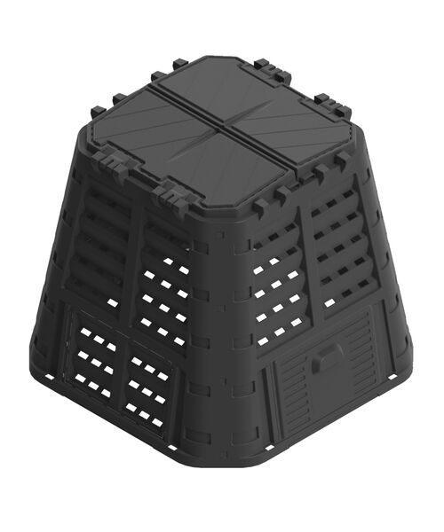 Kompostownik 480 l czarny